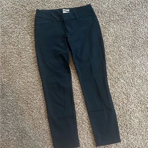 Black Straight Leg Dress Pants